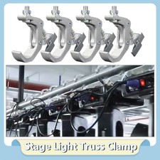 4x Light Truss Clamps Moving Head Light Stage O Clamp Global Mount Heavy Duty