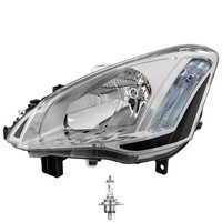 Halogen Scheinwerfer Links H4 FüR CitroëN Berlingo Kasten Inklusive Lampen