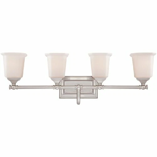 Quoizel NL8604BN 4-Light Nicholas Bath Light in Brushed Nickel - Picture 1 of 1