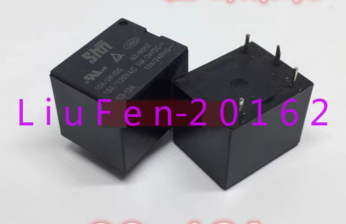 5pcsusedSHOIrelayS3-12A12VDC12A4pin10A