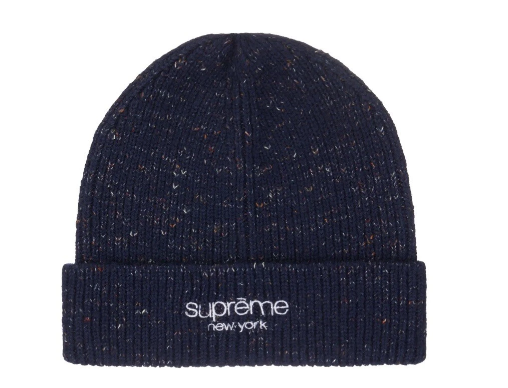 Bonnet moucheté arc en ciel Supreme (FW22)   Marine