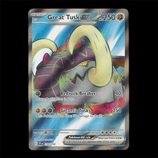 Great Tusk ex - Holo Ultra Rare SV01: Scarlet & Violet Base Set 230/198 NM