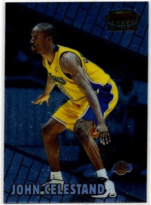 1999-2000 Topps Chrome John Celestand #131 RC Lakers