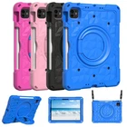 EVA Shockproof Case for iPad 11-inch A16/M2/M3/M4/M5 Rugged Cover with Strap