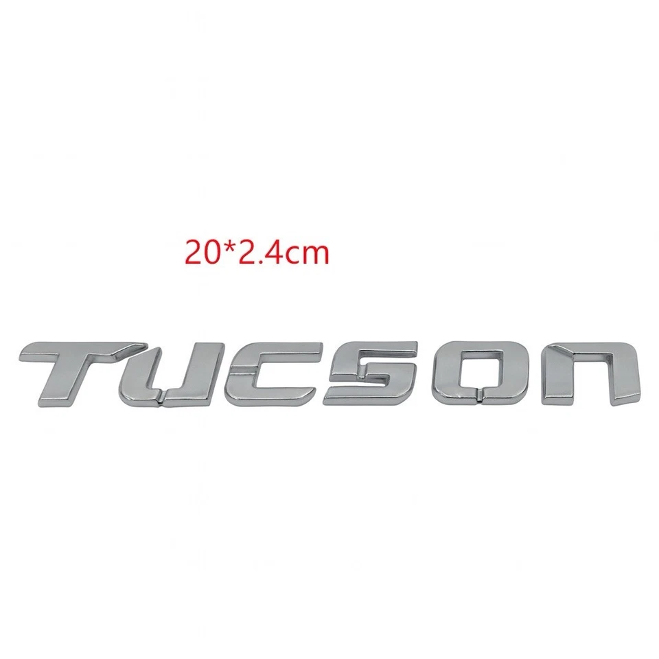 Placa de identificación "TUCSON" 86310-2E000 para Hyundai Tucson 2005-2009 Foto 3 de 3