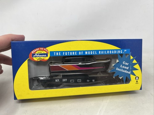 Athearn 96323 HO Western Pacific RTR 40' plano con bote # 2417 | Zustand: New