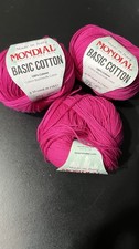 COTONE  BASIC COTTON  by MONDIAL Lotto Misto Di 10 Gomitoli Vari Colori