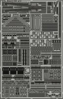 Eduard Accessories 53035 - 1:350 Bismarck FüR Revell Bausatz - ÄTzsatz - Neu