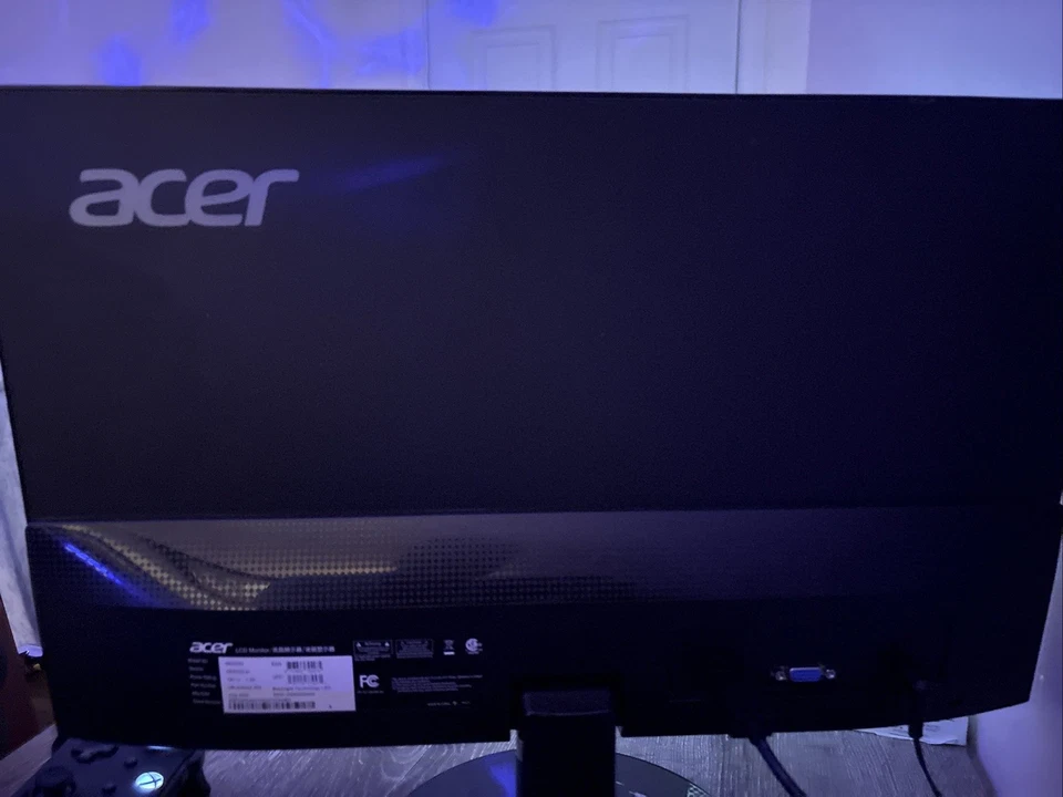 Acer V206HQL 21 in 1600 x 900 Widescreen LCD Monitor 160hrtz - Image 4 of 4