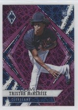 2021 Panini Chronicles Phoenix Purple Velocity Triston McKenzie #21 0l4h
