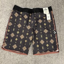 Volcom Stoney Board Shorts Mens 31 Black Dese...