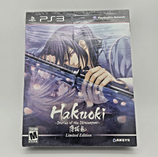 Hakuoki Stories of the Shinsengumi Limited Edition PS3 Brand New Sealed