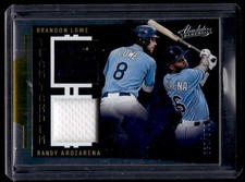 2022 Panini Absolute Team Tandem Materials Brandon Lowe/Randy Arozarena 116/199
