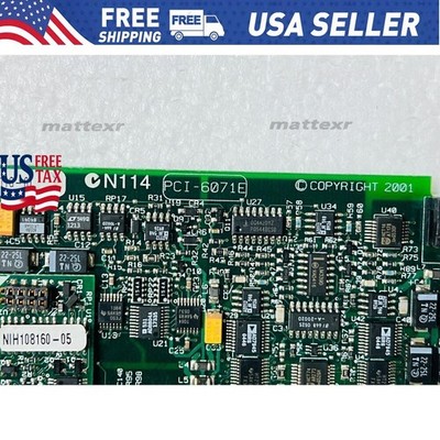 National Instruments PCI-6071E NI DAQ Card Analog Input Multifunction IN BOX