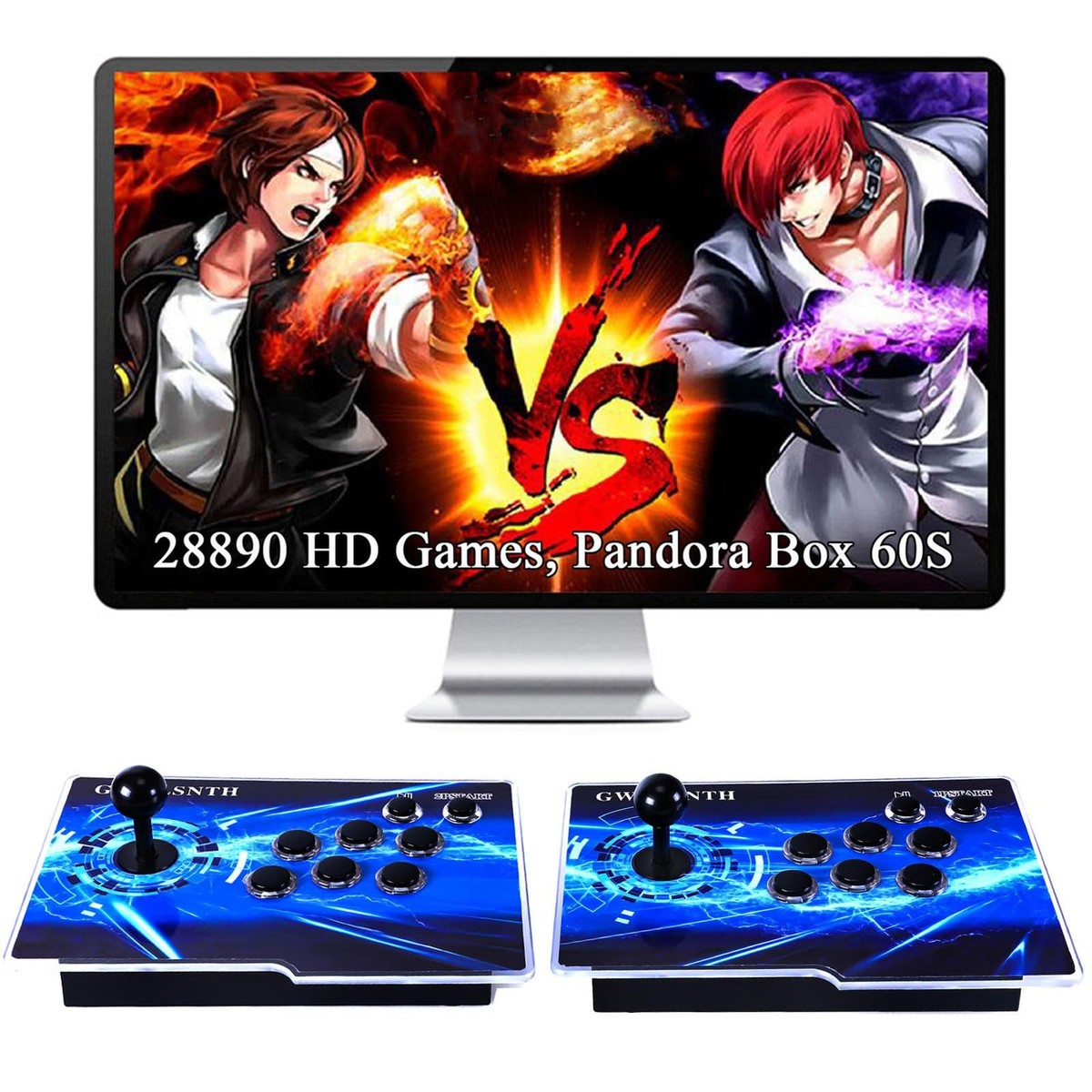 28890 in 1 Pandora Box 60S Arcade Games Console,1280X720 Display