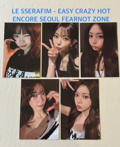 Chaewon Crazy Photocard | eBay