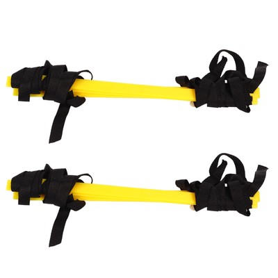 2PCS 4 Rung Rope Ladder Speed Training Footwork Ladder Mit Tragetasche Für F LI