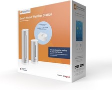 Netatmo Smarte Wetterstation mit Wandhalterung WLAN,Funk,Innen und Außensensor