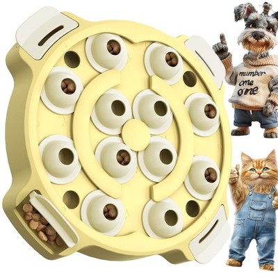 Dog & Cat Puzzle Toy, 2 Levels of Step-by-Step Challenge, Large Size, Beginne...