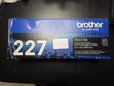 Genuine Brother TN227 High Yield Black Toner Cartridge 1 Pack, Fast Shipping