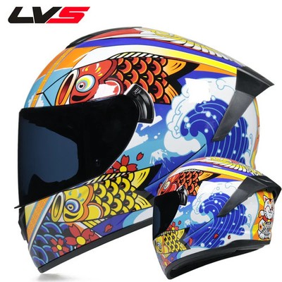 Full Face Racing Helmets Winter Warm Double Visor Motorcycle Helmet Motorbike Sp