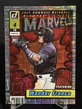 2022 Panini Donruss, Diamond Marvels (RC) Wander Franco Vector Holo Rays