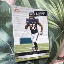 2019 Panini Prestige Rookie RC Riley Ridley #243 Chicago Bears Football Card. rookie card picture