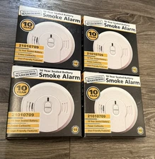 Maintenance Warehouse 10Yr Sealed Battery Smoke Alarm i9010 4PK NEW (W)