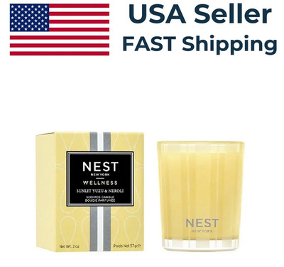 Nest New York Wellness Scented Candle 2 oz Sunlit Yuzu & Neroli