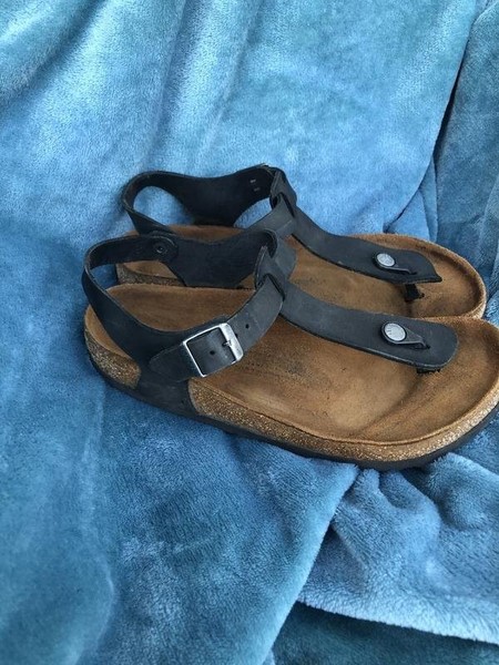 Women Birkenstock Heels Black Suede 39