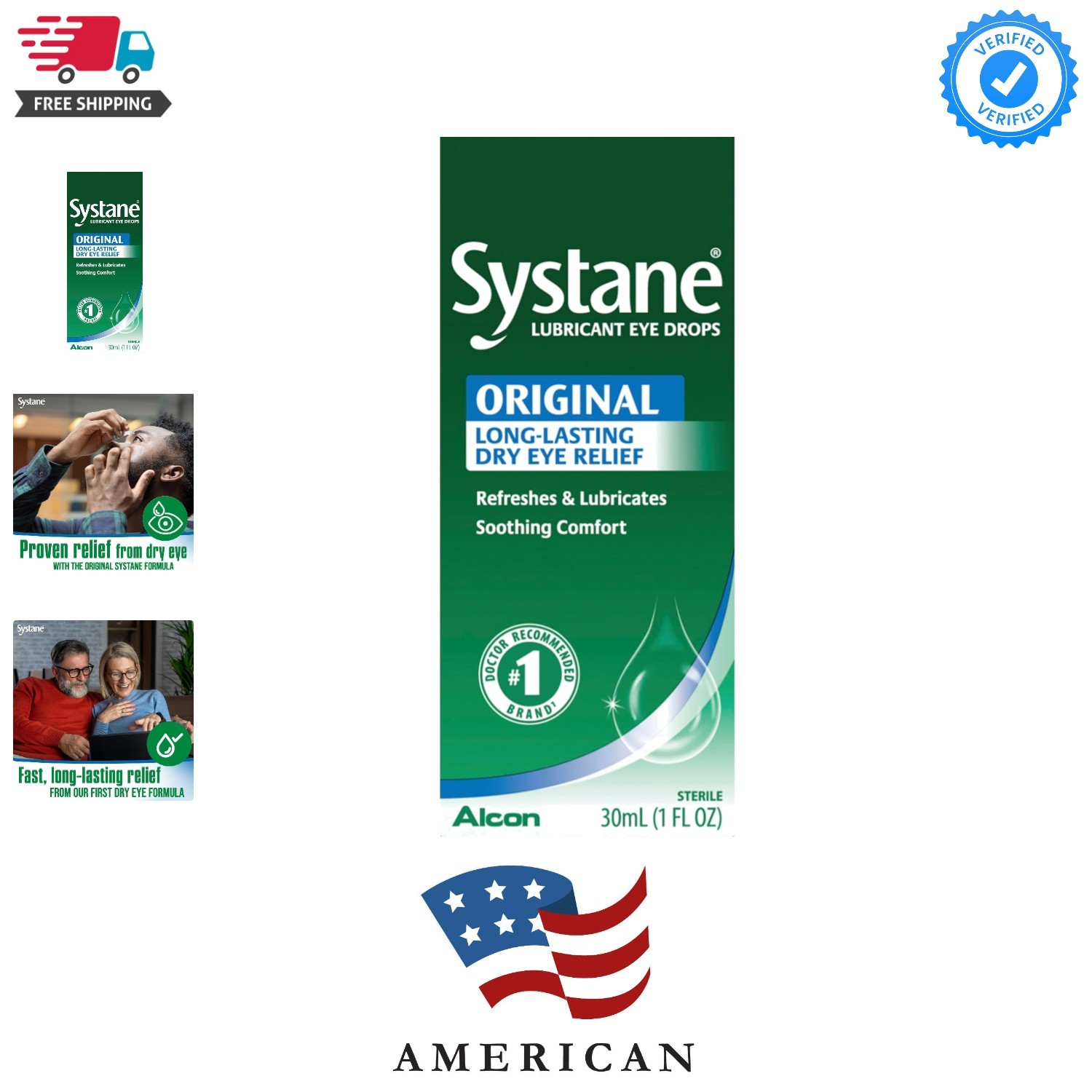 Eye Lubricant 1 oz.Eye Drops, 1 Ct