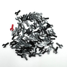 LEGO bulk lot of 100 48729 mechanical claws bar 1l with clip space robot monster
