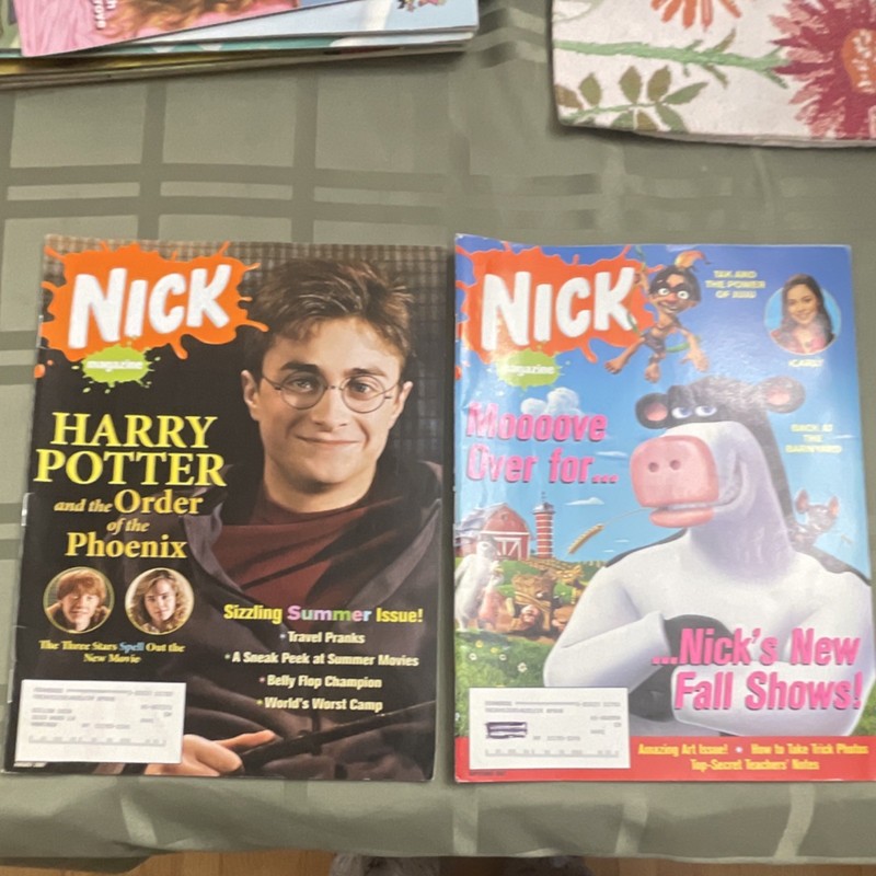 Nick  magazines In Great Shape!