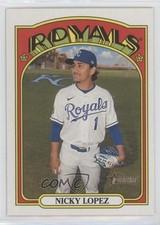 2021 Topps Heritage High Number SP Nicholas Lopez Nicky Lopez #429 0y2d