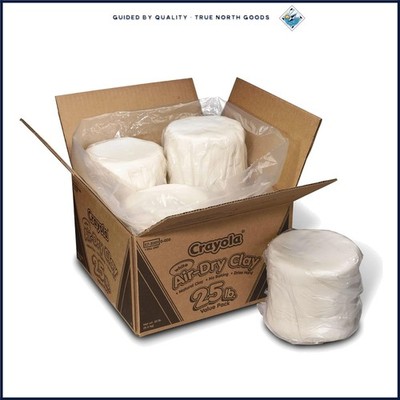 Modeling Clay, 25lb White Air Dry Clay for School Projects and Art Activities