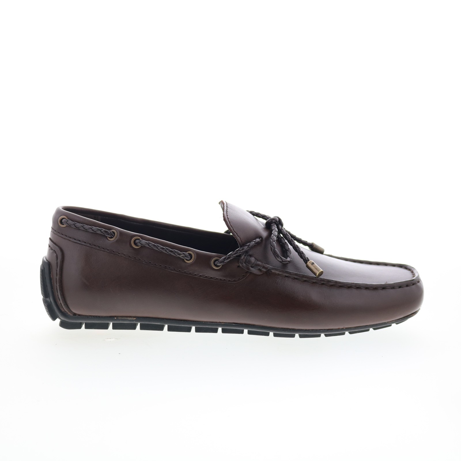 Rockport Taya RMTAYA Mens Brown Leather Loafers - Slip Ons Moccasin Shoes 6090₽