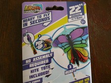 EOLO Kites Ready 2 Fly 22 Mini Pop Up Rainbow Butterfly Kite Handle Included