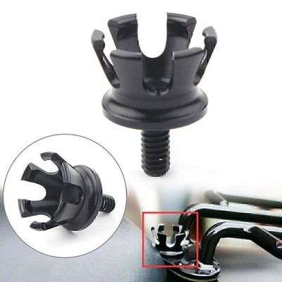 Imperial Crown Style Rear Seat Bolt Tab Screw Mount für Harley 96-up