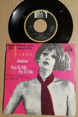 ARTHUR GREENSLADE - JOANNA / RUN TO ME, FLY TO ME - SOUNDTRACK - 7''-SIN 1969 (1)