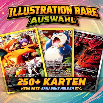 Illustration Rare Pokemon Karten Auswahl   Trainer Gallery Near Mint & Deutsch