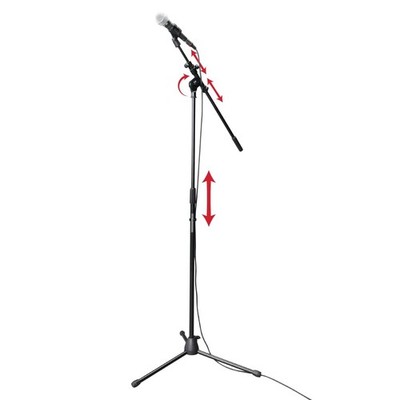 Gator Frameworks Rok It Series Adjustable Telescoping Tripod Mic Stand 32