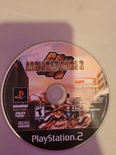 Armored Core 3 (Sony PlayStation 2, 2002) Disc Only
