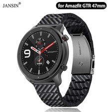 Carbon Fiber Band For Amazfit GTR 47mm Correa Bracelet Wristband for Huami GTR 4