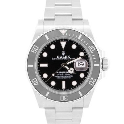 2021 PAPERS Rolex Submariner Date 41mm BLACK Stainless Ceramic 126610 LN BOX