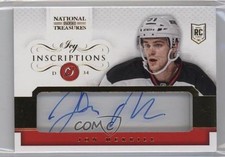 2013-14 Panini National Treasures Icy Inscriptions Jon Merrill #II-JME Auto 2a6