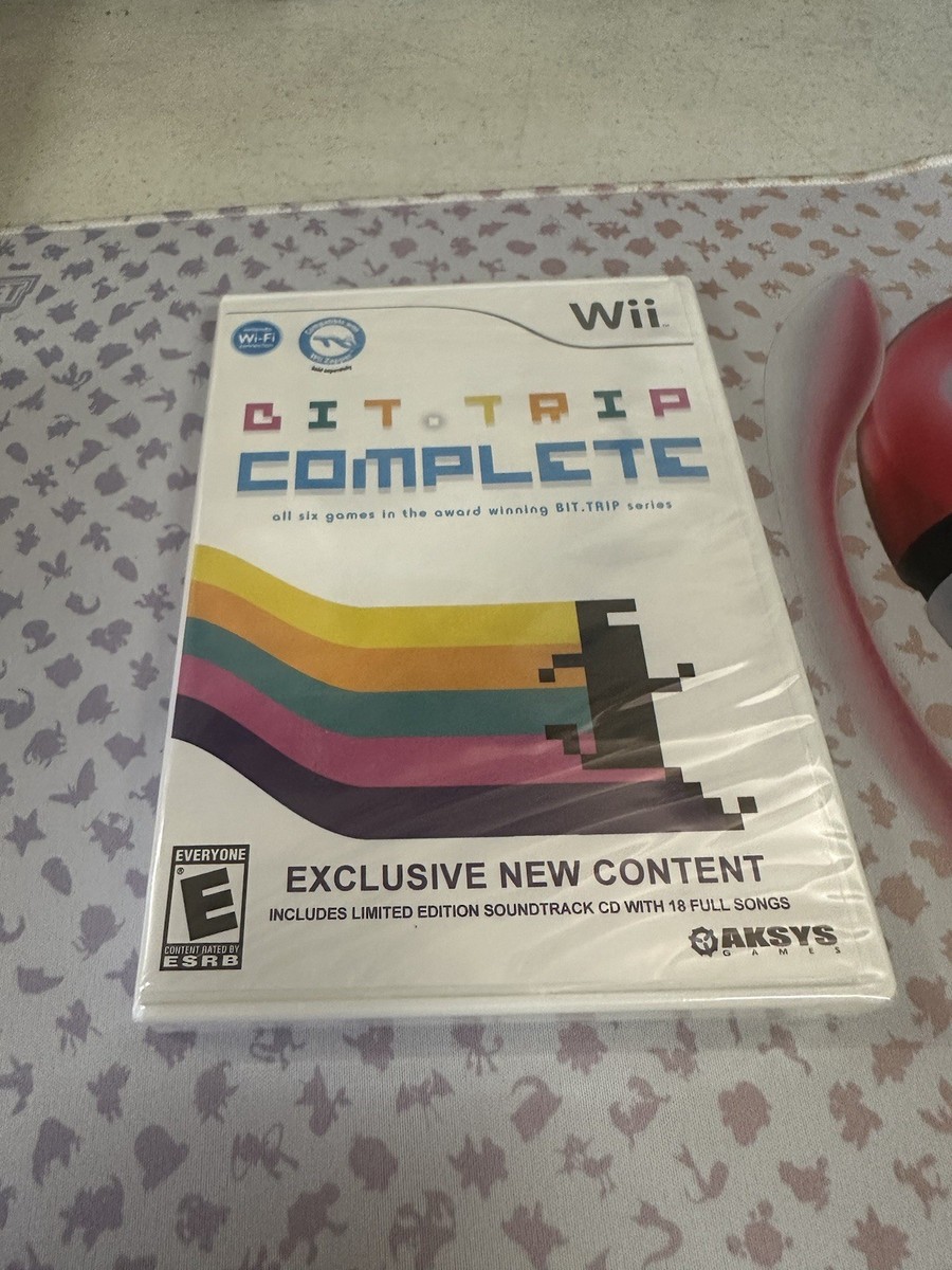 Wii 込み込み Bit.Trip BIT TRIP Complete (Nintendo Wii, 2011) NEW FACTORY SEALED