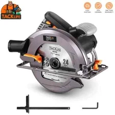 TACKLIFE ECS01A Circular Saw 4700RPM 1800W Upgraded Compact Circular Saw Double