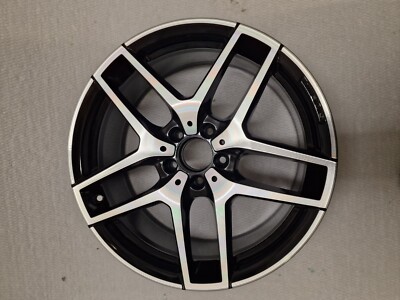 AMG A2534011800 BLACK/DIAMOND CUT ALLOY WHEEL RIM 19