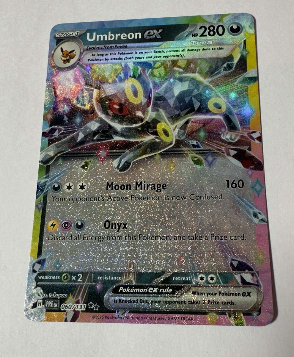 Umbreon EX 280 HP ポケモンカード Umbreon EX 280 HP ポケモン