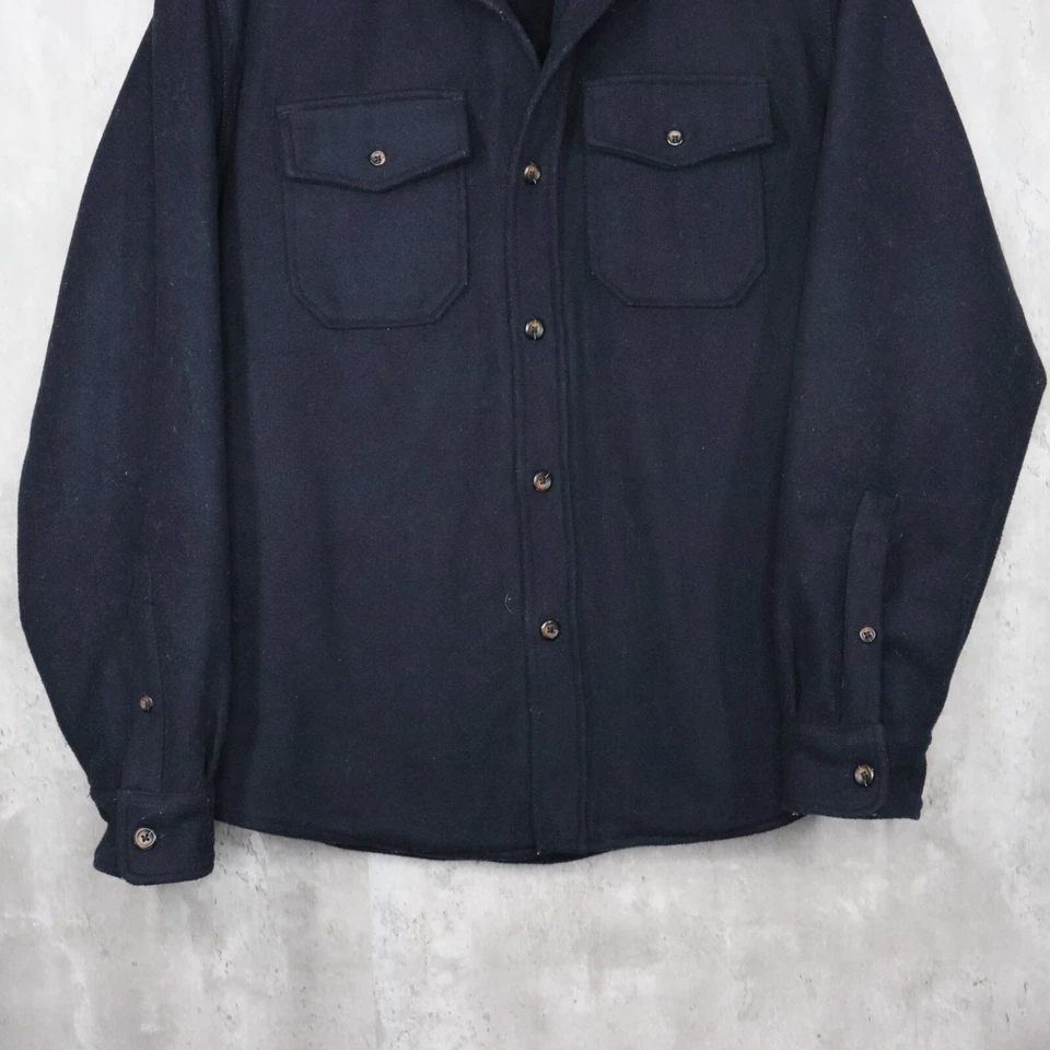 Chaqueta de lana Brandy Melville para mujer azul marino forrada de lana ver medida Foto 4 de 4